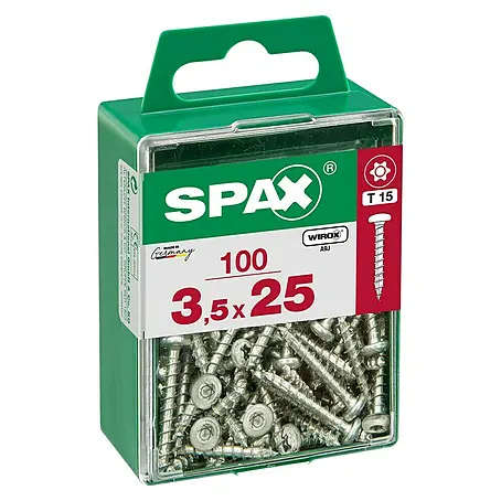 Spax  Félköríves csavar