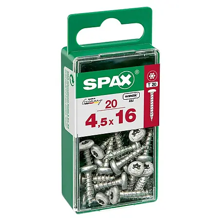 Spax  Félköríves csavar