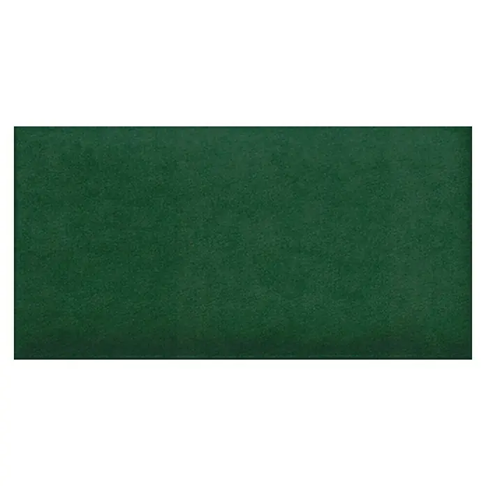 Fllow Deko-Wandpolster Velvet - Grün, 60 x 30 cm - Vorderansicht