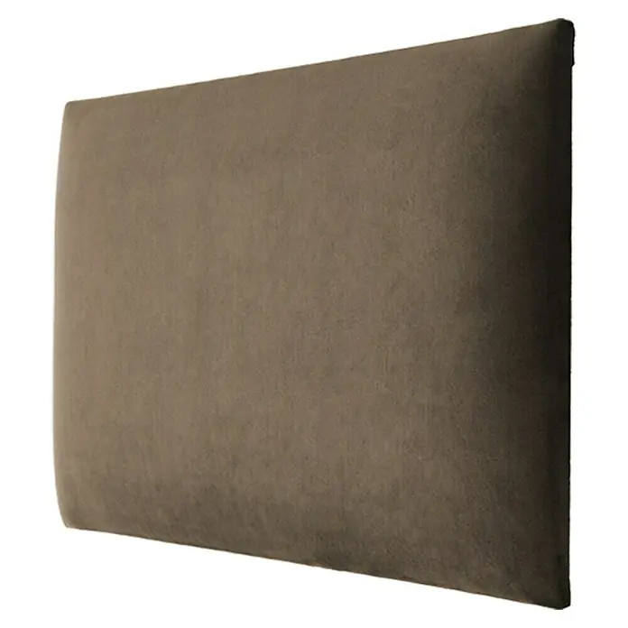 Fllow Deko-Wandpolster Set Velvet B2 - 270 x 150 cm, Taupe - Diagonale Ansicht