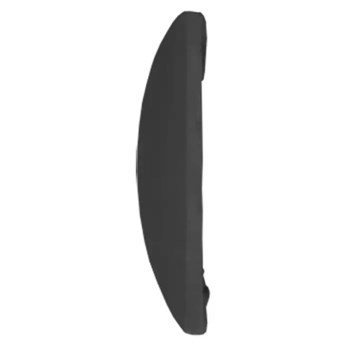 Fllow Deko-Wandpolster Set Velvet B3 - 270 x 150 cm, Anthrazit - Vorderansicht