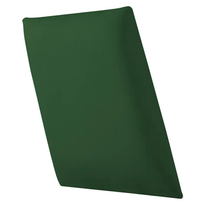 Fllow Deko-Wandpolster Velvet - Grün, 45 x 30 cm, Ausführung: Rechts - Diagonale Ansicht