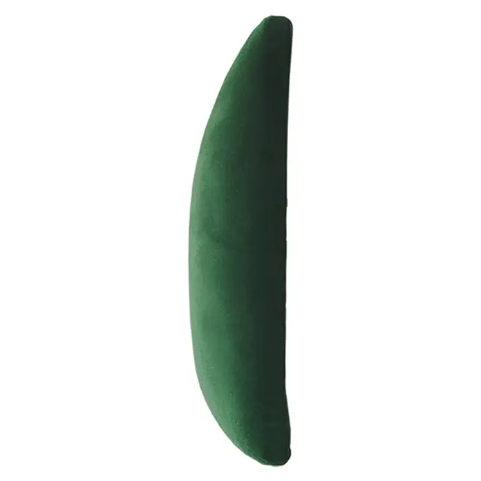 Fllow Deko-Wandpolster Velvet - Grün, 30 x 15 cm, 2 Stk. - Vorderansicht