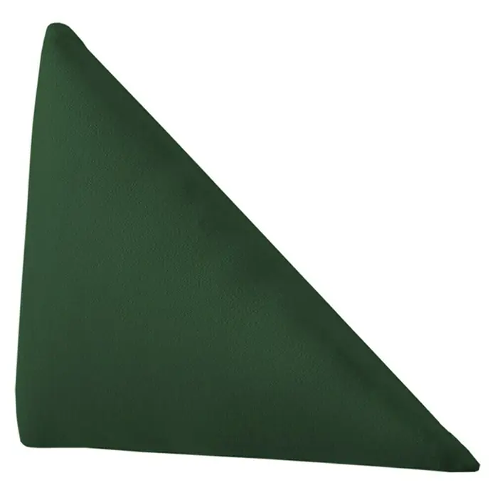 Fllow Deko-Wandpolster Velvet - Grün, 30 x 15 cm, 2 Stk. - Vorderansicht