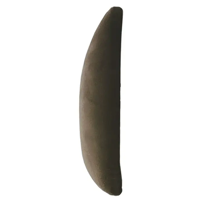 Fllow Deko-Wandpolster Velvet - Taupe, 30 x 15 cm, 2 Stk. - Vorderansicht