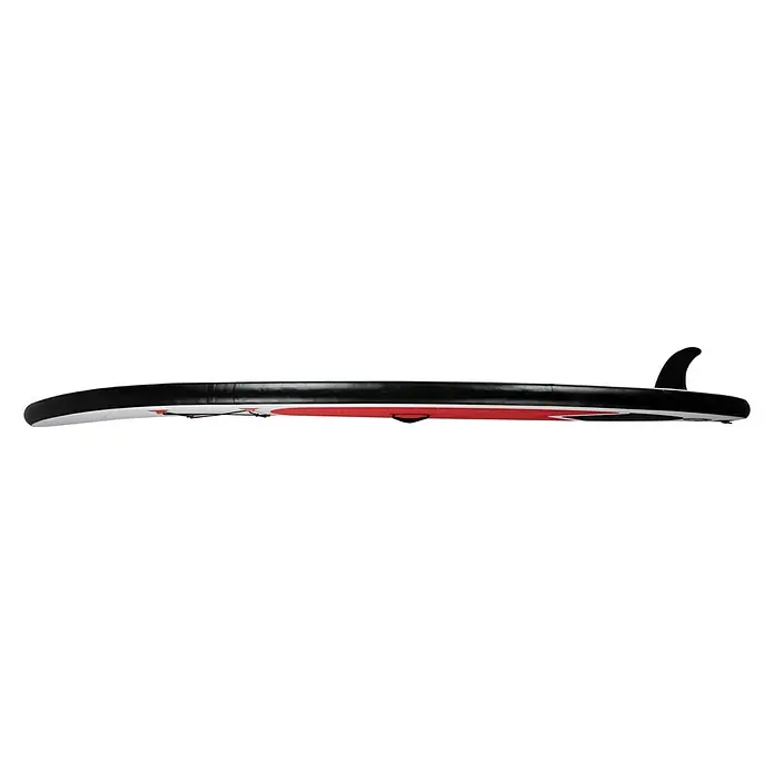 Paddle surf Hei Hei - L x An x Al: 305 x 71 x 10 cm, Carga útil: 100 kg, Hinchable, Negro/Rojo/Blanco - Vista de perfil derecho