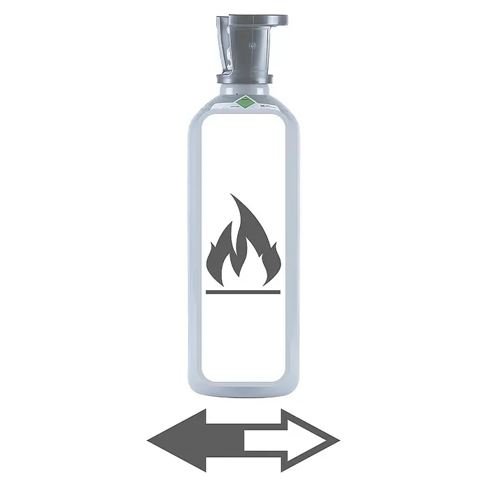 Tyczka Energy Kohlensäure-Füllung - Passend für: Tyczka Energy Kohlensäure-Flaschen, Inhalt: 10 kg - Vorderansicht
