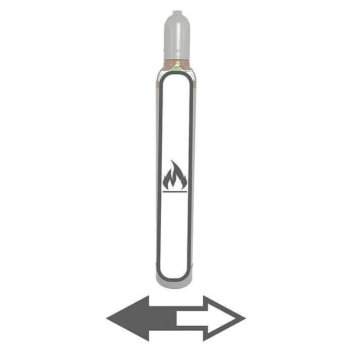 Tyczka Energy Ballongas-Füllung - Passend für: Tyczka Energy Ballongas-Flaschen, 10 l - Vorderansicht