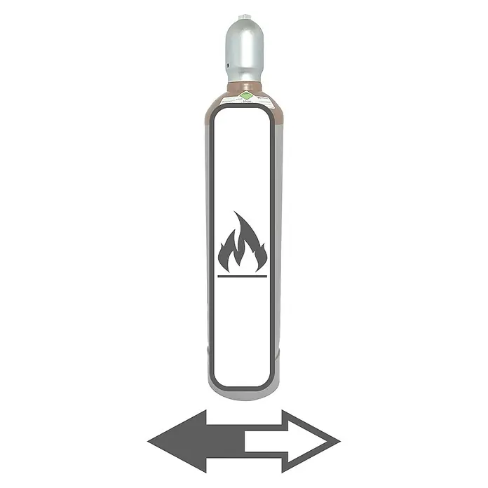 Tyczka Energy Ballongas-Füllung - Passend für: Tyczka Energy Ballongas-Flaschen, 20 l - Vorderansicht