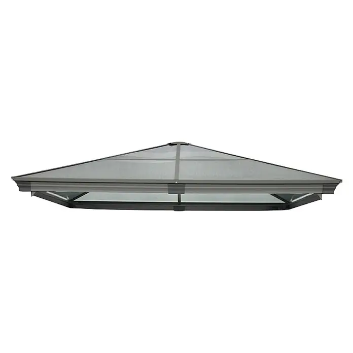 Sunfun Zamjenska krovna ploča Reo & Poly - Namijenjeno za: Sunfun paviljon Reo, Sunfun paviljon s aluminijskim postoljem Poly - Pogled sprijeda