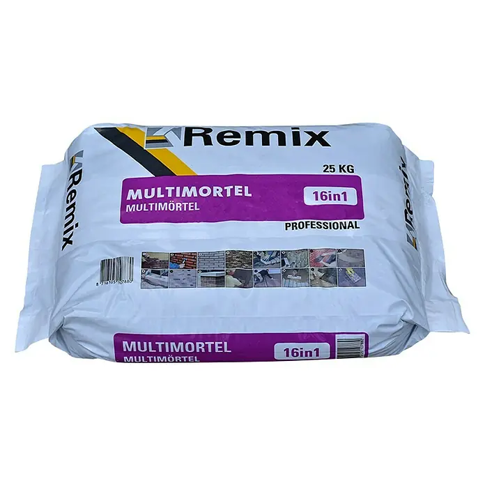 Remix Metselmortel Multi 16 in 1 - 25 kg - Diagonaal zicht