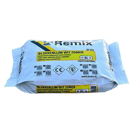 Remix  Lijmmortel Blokkenlijm Wit Zomer