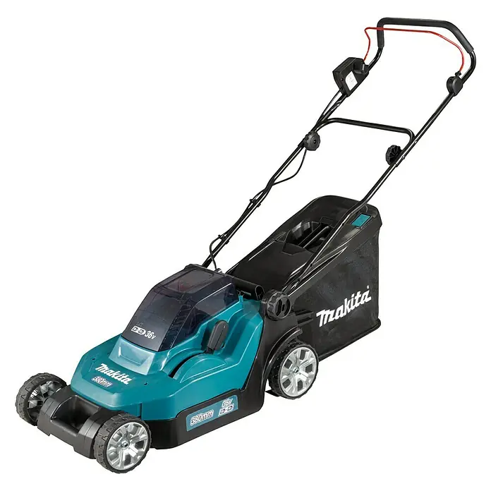 Makita Akumulatorska kosilica DLM382CM2 - 36 V, 2 baterije, 4 Ah, Širina reza: 38 cm - Dijagonalni pogled