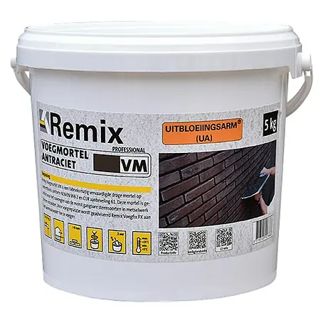Remix  Voegmortel UA antraciet