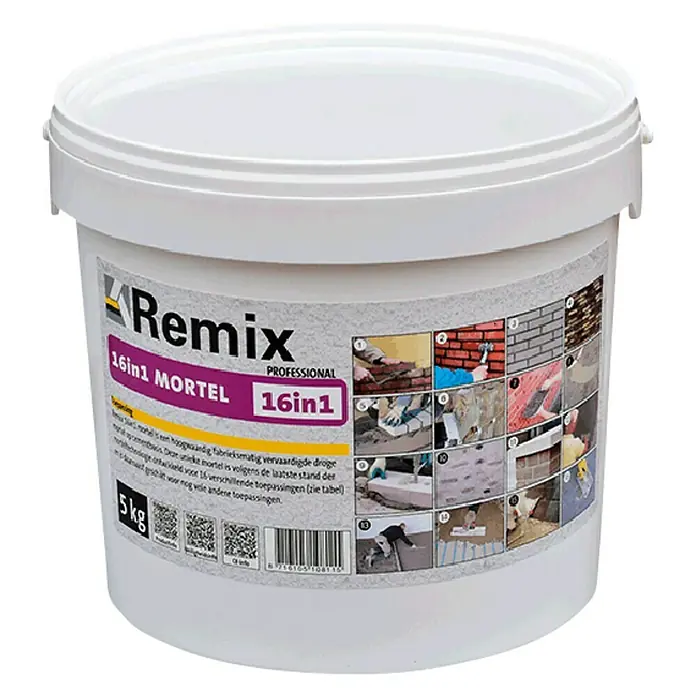 Remix Metselmortel Multi 16 in 1 - 5 kg - Vooraanzicht