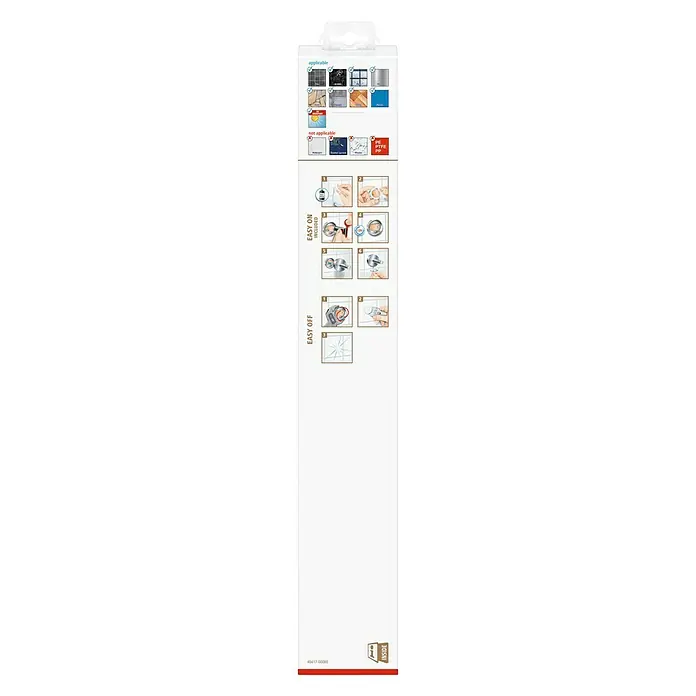 Tesa Exxclusiv Handtuchhalter Exxclusiv - 2-armig, Edelstahl, Glänzend - Vorderansicht