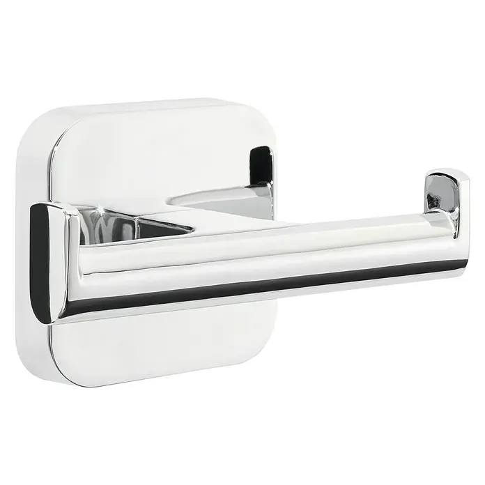 Tesa Elegaant Doppelhaken - Chrom, Glänzend - Diagonale Ansicht