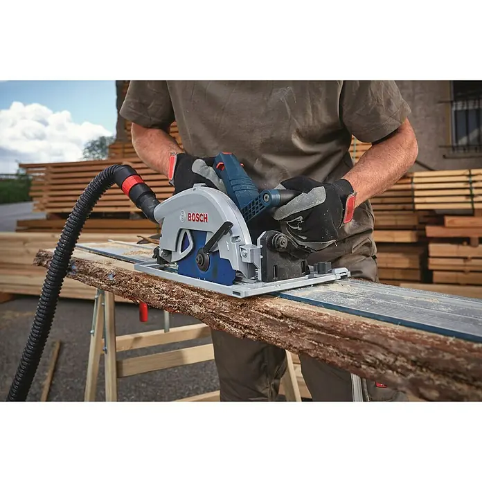 Bosch Professional Biturbo Akku-Handkreissäge GKS 18V-68 GC Solo - 18 V, Ohne Akku, Leerlaufdrehzahl: 2.500 U/min - 5.000 U/min - Anwendungsbeispiel