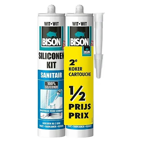 Bison  Siliconenkit Sanitair