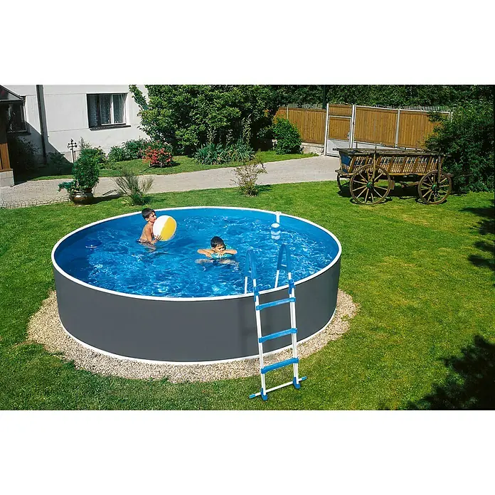 myPool Komplet za bazen - 350 x 90 cm, Zapremnina: 7.800 l - Živopisni prikaz