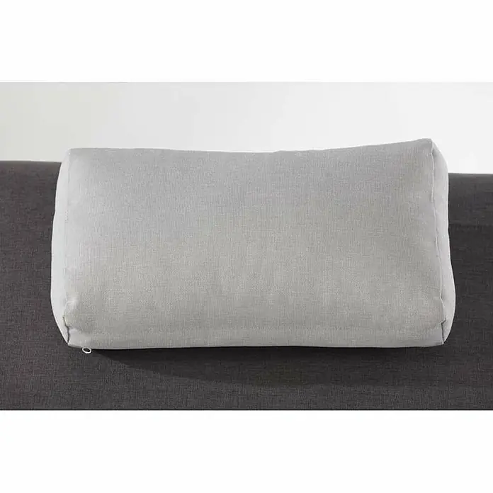 SENSUM Ležaljka za sunčanje - D x Š x V: 200 x 67 x 32 cm, Sivo-bijele boje - Detaljan prikaz