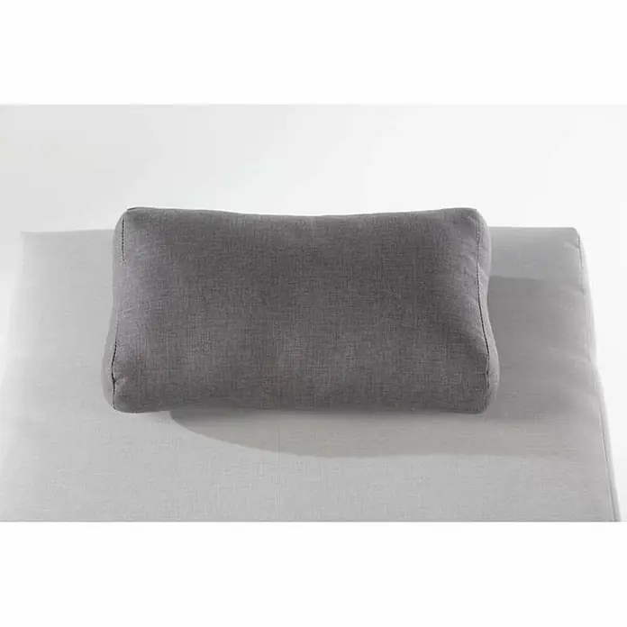 Sensum Skepparholmen Ležaljka za sunčanje - 200 x 67 x 32 cm, Aluminij, Crno-bijele boje - Detaljan prikaz