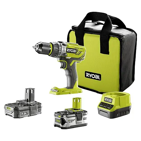 Ryobi ONE+ Taladro percutor de batería R18PD31-2415BS