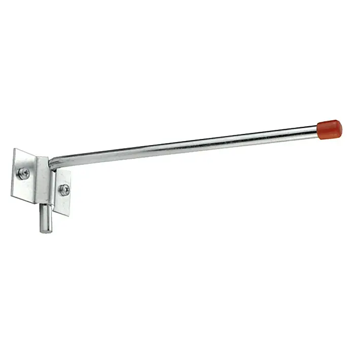 Gancho para pared - L x An: 20 x 6 cm, Carga soportada: 15 kg - Vista angular
