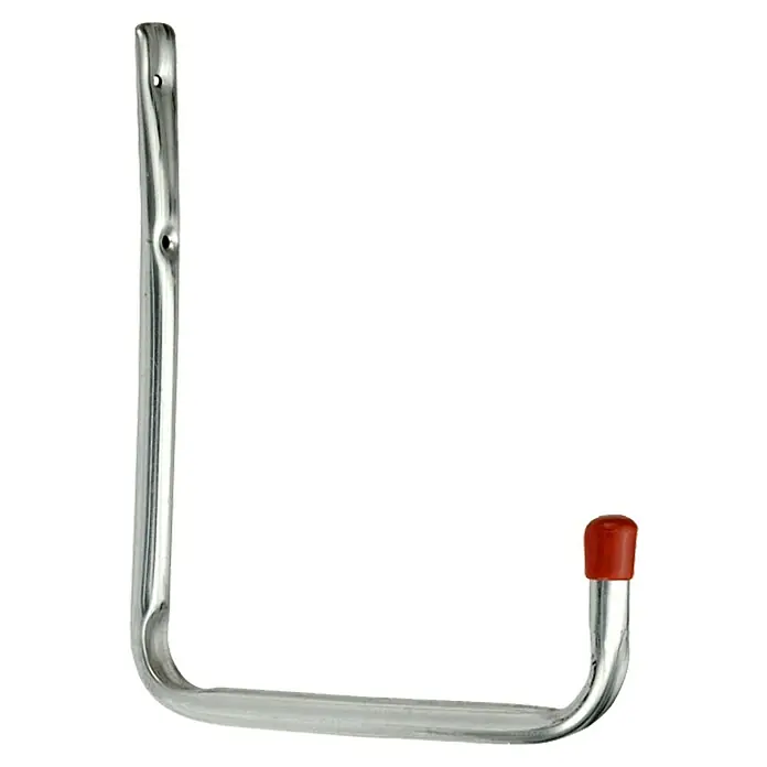 Gancho para pared - L x An x Al: 25 x 8,5 x 30,5 cm, Carga soportada: 15 kg - Vista angular