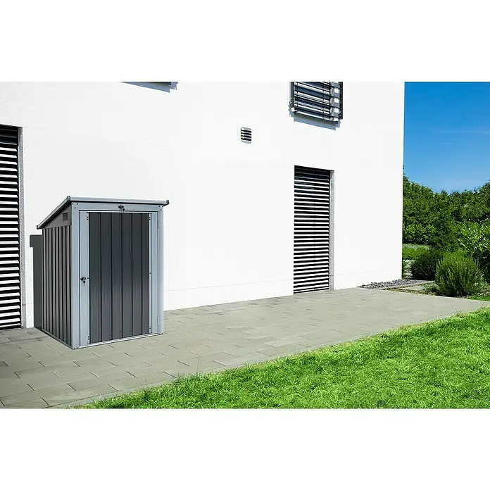 Mülltonnenbox - Geeignet für: 1 Mülltonne, 101 x 104 x 134 cm - Stimmungsaufnahme