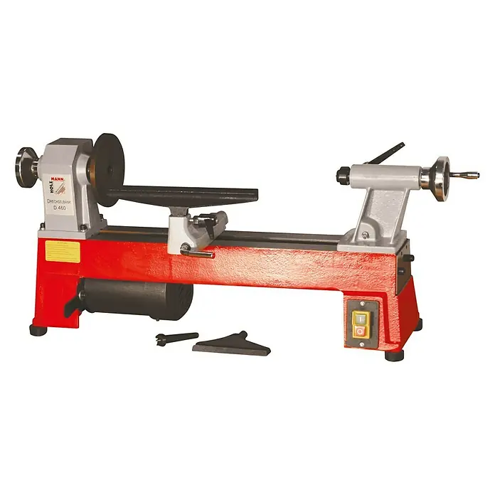 Holzmann Drechselbank - 400 W - Diagonale Ansicht