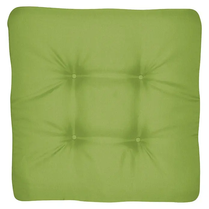 Doppler Jastuk za sjedenje Look - D x Š x V: 45 x 45 x 4 cm, Zelene boje, Poliester - Pogled s gornje strane