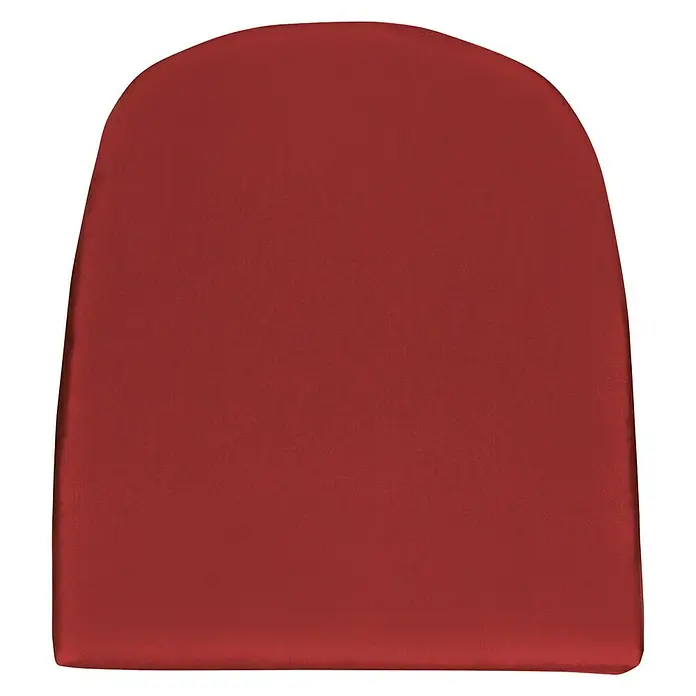 Doppler Jastuk za sjedenje Look - D x Š x V: 43 x 48 x 4 cm, Bordo, Poliester - Pogled s gornje strane