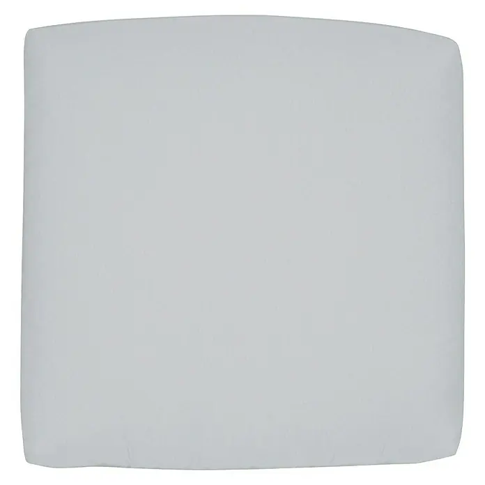 Doppler Jastuk za sjedenje Look - D x Š x V: 45 x 45 x 2 cm, Svijetlosive boje, Poliester - Pogled s gornje strane