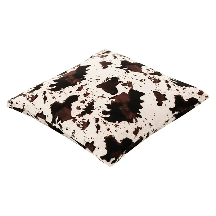 Doppler Kissen - L x B x H: 40 x 40 x 14 cm, Motiv: Kuh, Polyester - Diagonale Ansicht
