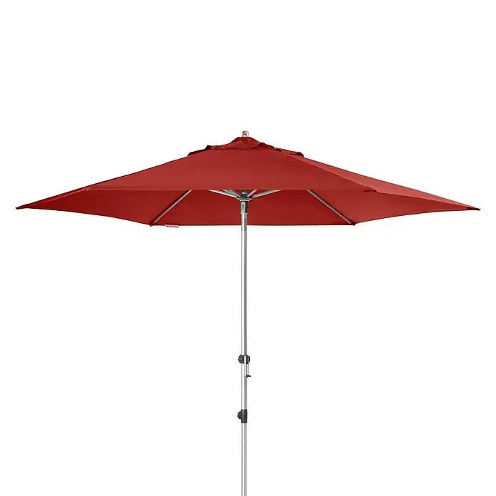 Doppler Expert Kurbelschirm Auto Tilt - Bordeaux, Durchmesser: 320 cm - Vorderansicht