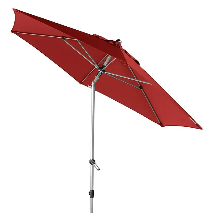 Doppler Expert Kurbelschirm Auto Tilt - Bordeaux, Durchmesser: 280 cm - Detailaufnahme