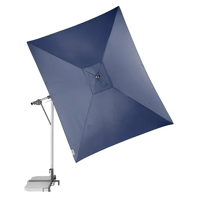 Doppler Sunline Pendelschirm - Dunkelblau, L x B: 298 x 225 cm - Rechte Seitenansicht