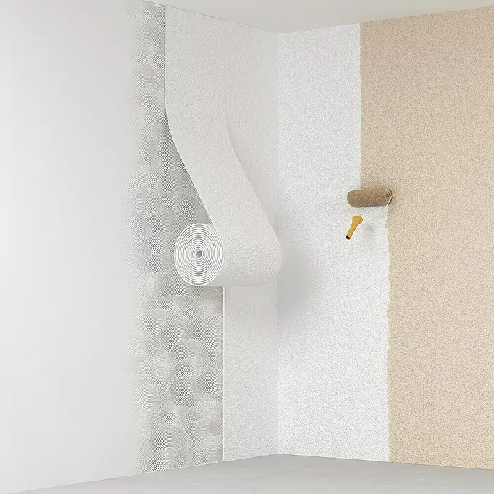 Decosa Dämmtapete - Kaschierung: Raufaserkaschiert, 3,75 m², Höhe: 4 mm - Stimmungsaufnahme