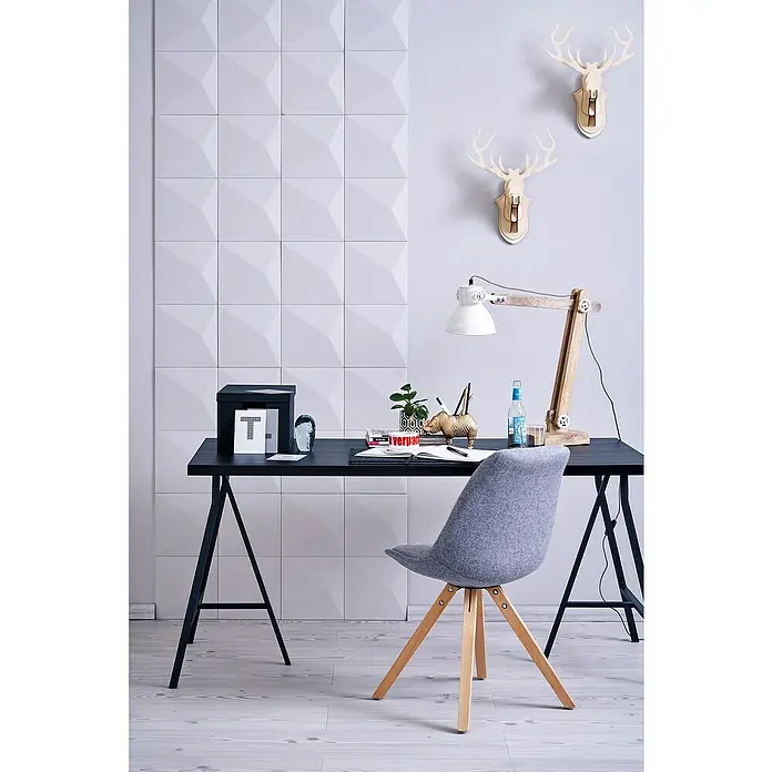 Decosa Dekorfliese Creativ Luxor 3D - 5 Stk., 24,2 x 48,4 cm, 0,58 m², Expandiertes Polystyrol - Stimmungsaufnahme