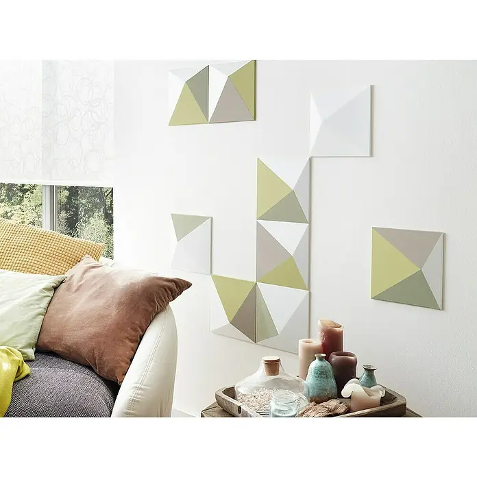 Decosa Dekorfliese Creativ Luxor 3D - 5 Stk., 24,2 x 48,4 cm, 0,58 m², Expandiertes Polystyrol - Stimmungsaufnahme