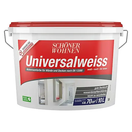 SCHÖNER WOHNEN-Farbe  Wandfarbe Universalweiß