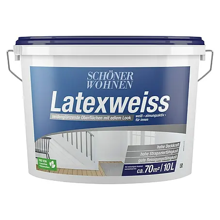 SCHÖNER WOHNEN-Farbe  Latexfarbe Latexweiß