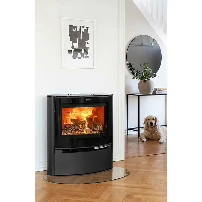 Aduro Kaminofen 15 Lux - 6,5 kW, Raumheizvermögen: 30 - 140 m², Schwarz - Stimmungsaufnahme