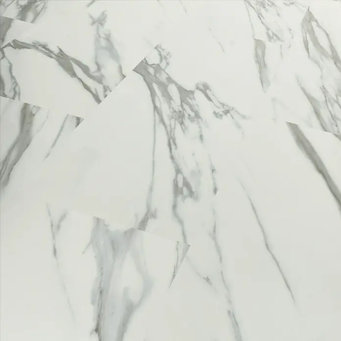 b!design Handmuster Tile Carrara - 280 x 160 x 4,2 mm, Fliesenoptik - Detailaufnahme