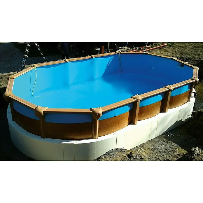 KWAD Pool-Isolationsset Protector T 60 - Passend für: KWAD Stahlwandbecken, B x L: 3,7 x 7,3 m, Form: Oval - Stimmungsaufnahme
