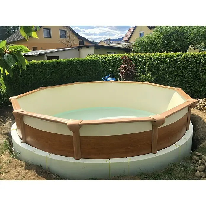 KWAD Pool-Isolationsset Protector T 60 - Passend für: KWAD Stahlwandbecken, Durchmesser: 5,5 m, Form: Rund - Stimmungsaufnahme