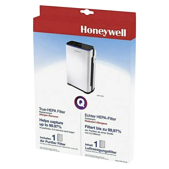 Honeywell HEPA filter HRF-Q710E - Trajanje djelovanja: 12 mj. - Pogled sprijeda