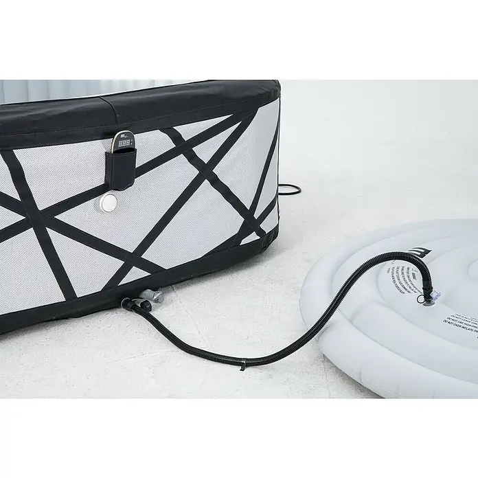 MSpa Hidromasažni bazen MSpa Premium Series Soho - D x Š x V: 185 x 185 x 68 cm, 930 l, Prikladno za: 4 – 6 osoba - Detaljan prikaz