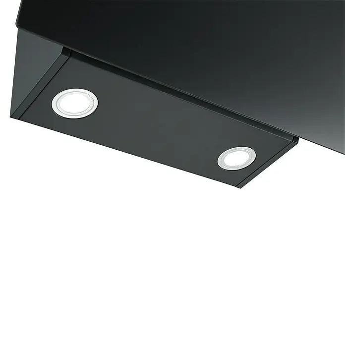 Respekta Schräghaube CH 55060 SA - Breite: 60 cm, Max. Luftleistung: 534,8 m³/h, Schwarz - Detailaufnahme